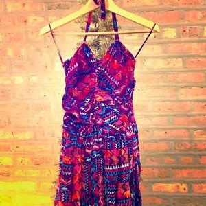 Tucker for Target Velvet Halter Dress